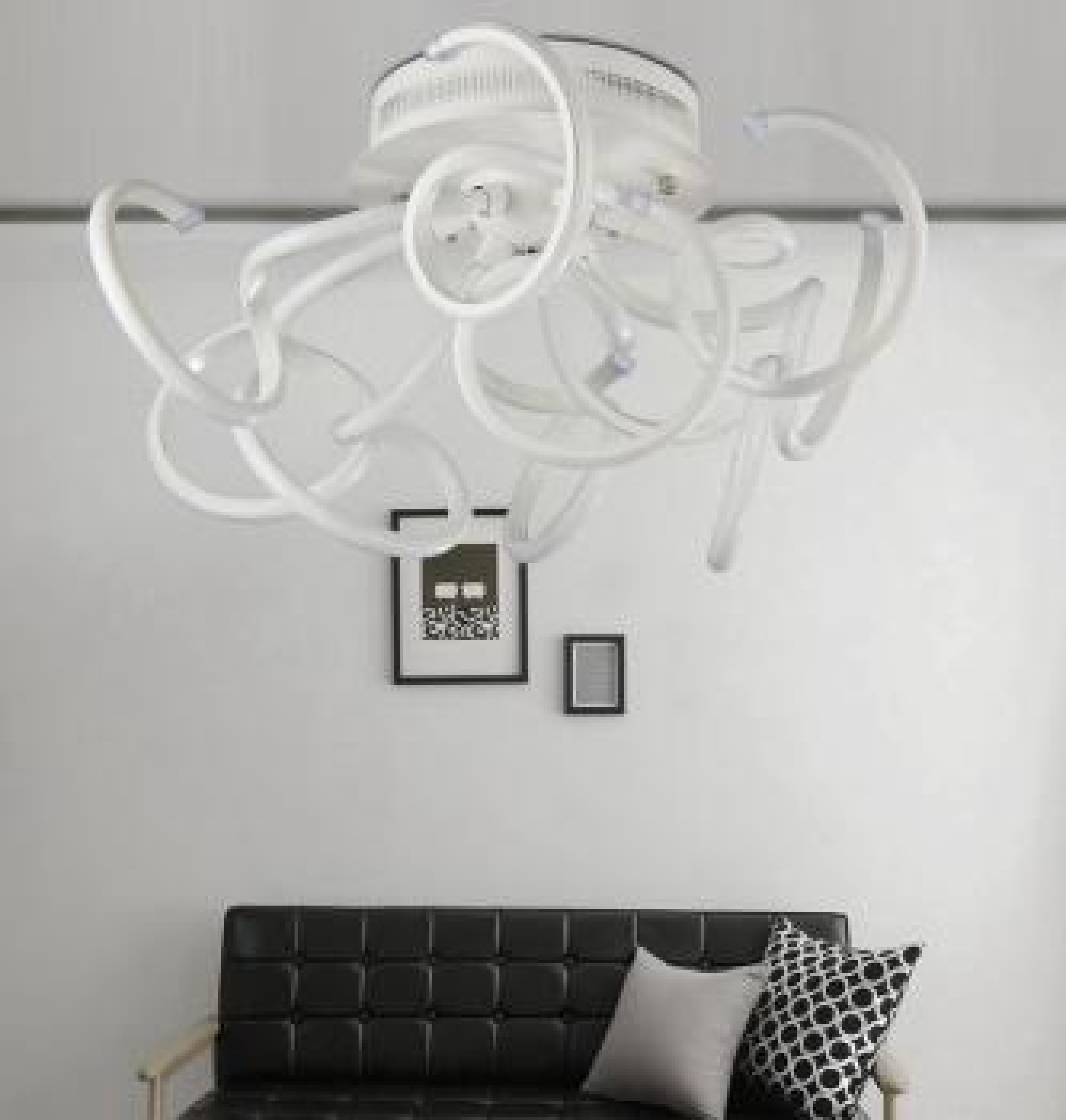 Woward 97W Premium Design Deckenlampe WOW-R56-9 | Lichtfarbe und Helligkeit dimmbar