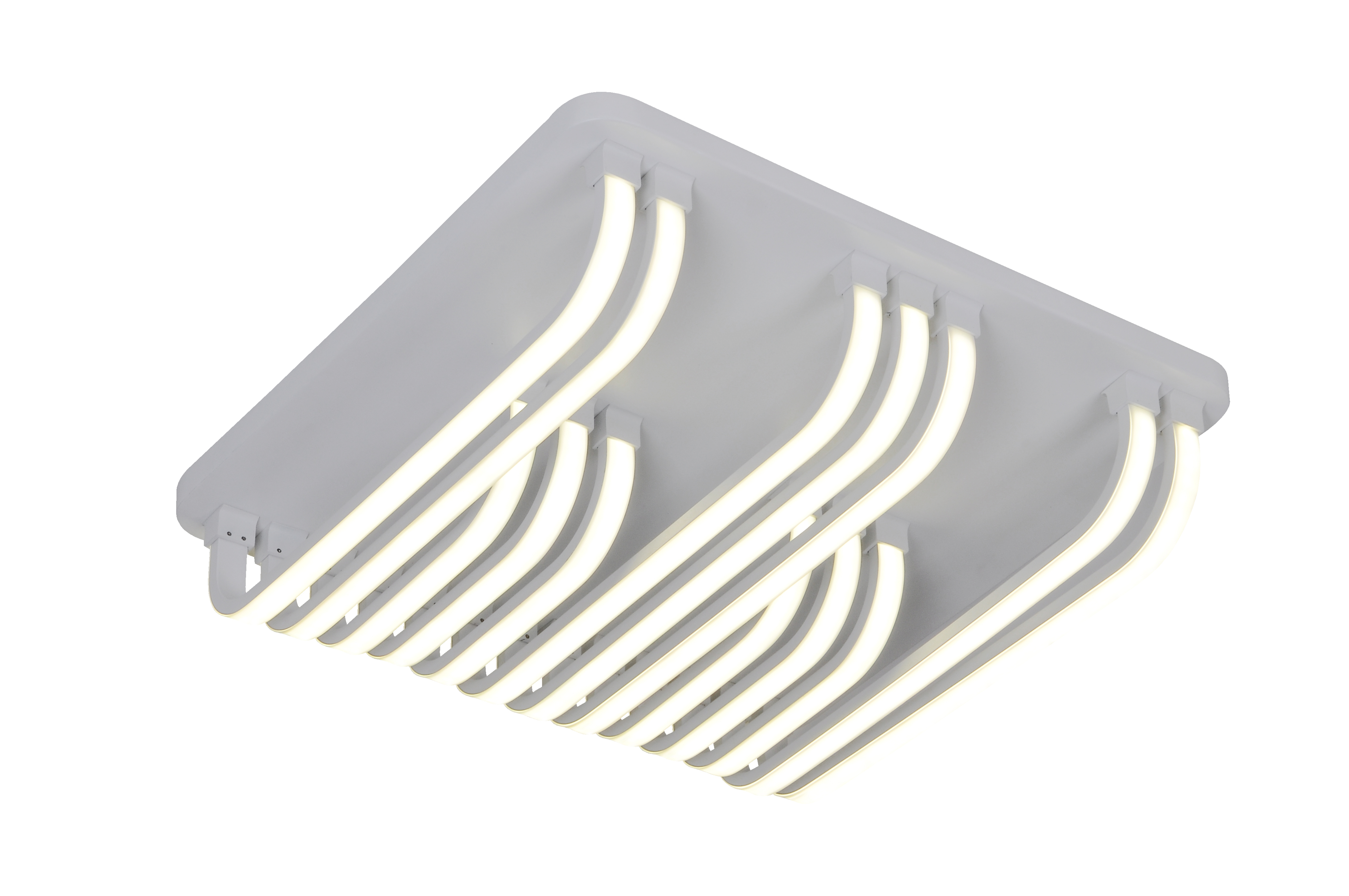 Woward 106W Design LED Deckenleuchte WOW-7680-B | Lichtfarbe und Helligkeit voll dimmbar
