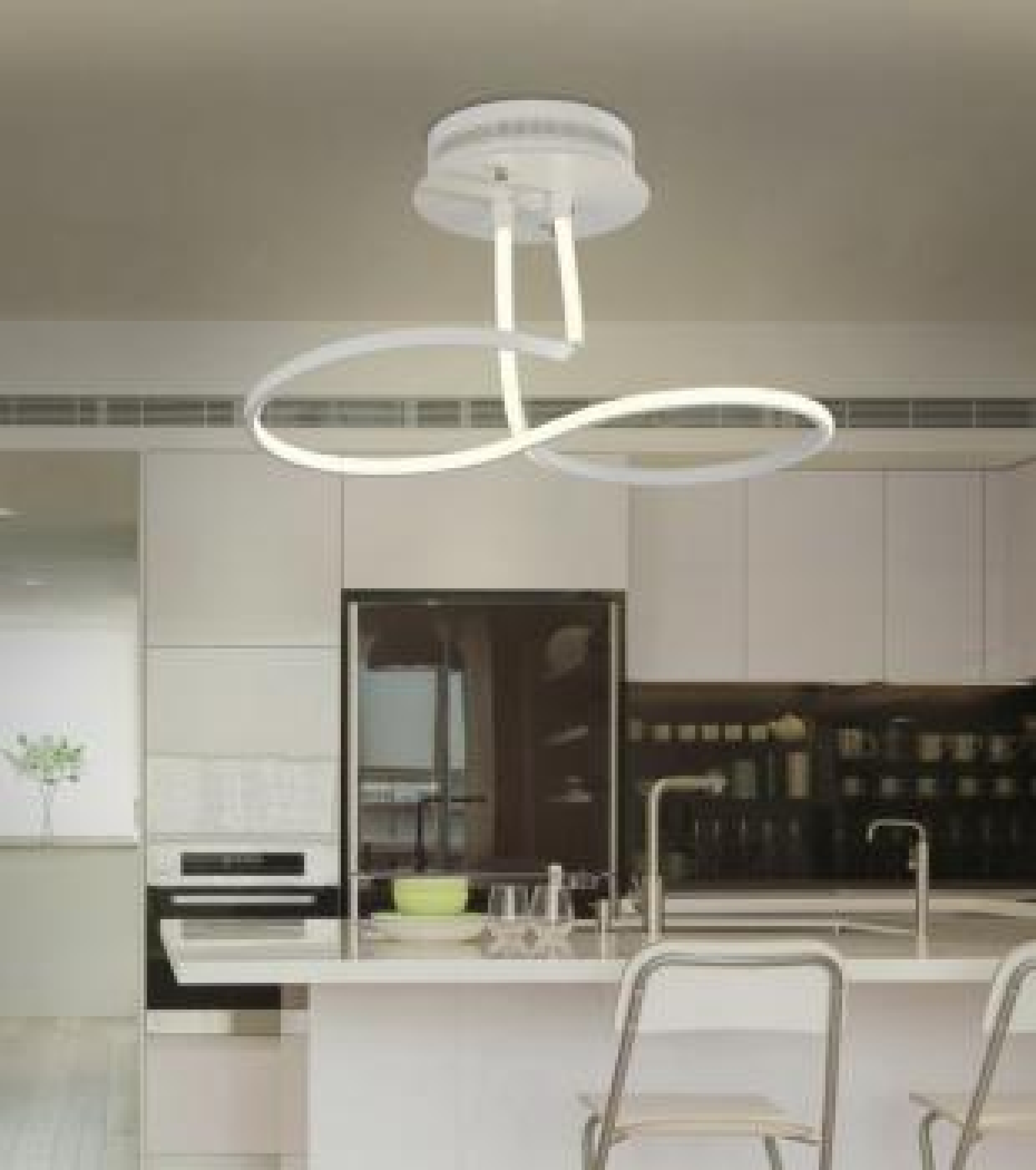 Woward 42W Premium Design Deckenlampe WOW-7448 | Lichtfarbe und Helligkeit dimmbar