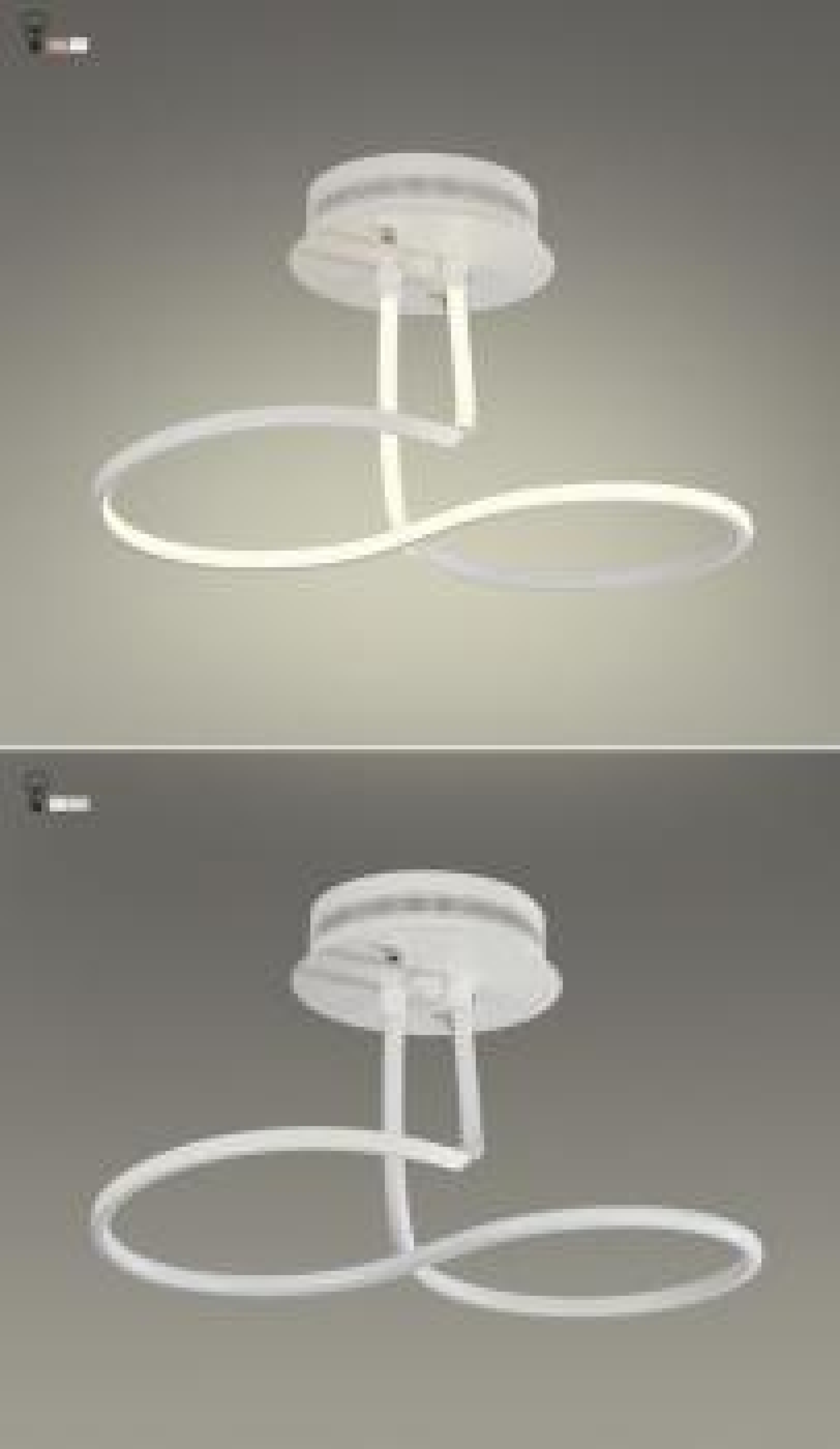 Woward 42W Premium Design Deckenlampe WOW-7448 | Lichtfarbe und Helligkeit dimmbar